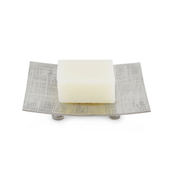 Crosslined – Textured Metal Soap dish