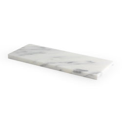 Porto - White marble Tray L 32cm x W 12cm x H 1.5cm