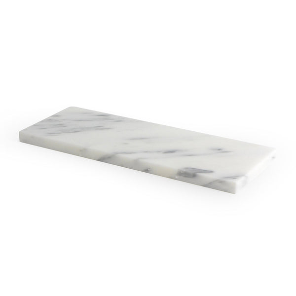 Porto - White marble Tray L 32cm x W 12cm x H 1.5cm