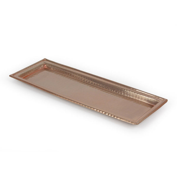 Coupe - Copper Metal Hammered  Tray