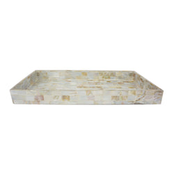Elizabeth 2 - Large Mother Of Pearl Display Tray  -Dimensions: - Length: 30 cm - Width: 21 cm - Height: 3.5 cm