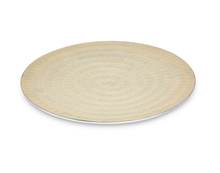 Load image into Gallery viewer, Menotti - Cream Enamel &amp; Metal Plate/show plate
