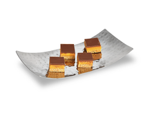 Load image into Gallery viewer, Sispara - Rectangular Hammered Metal Display Tray
