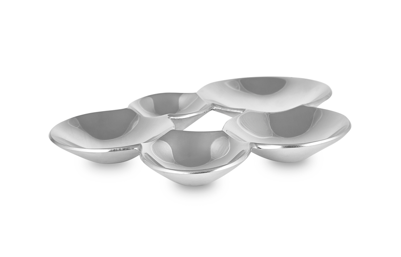 Astell - Polished Metal Silver Dip Bowl