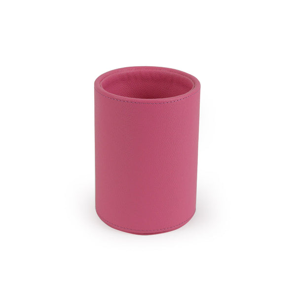 Vauxhall - Pink Faux Leather Pen Holder