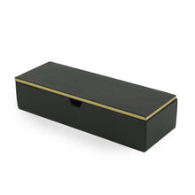 Load image into Gallery viewer, Wimbledon - Green Faux Leather Stationary Box
