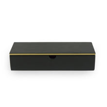 Load image into Gallery viewer, Wimbledon - Green Faux Leather Stationary Box
