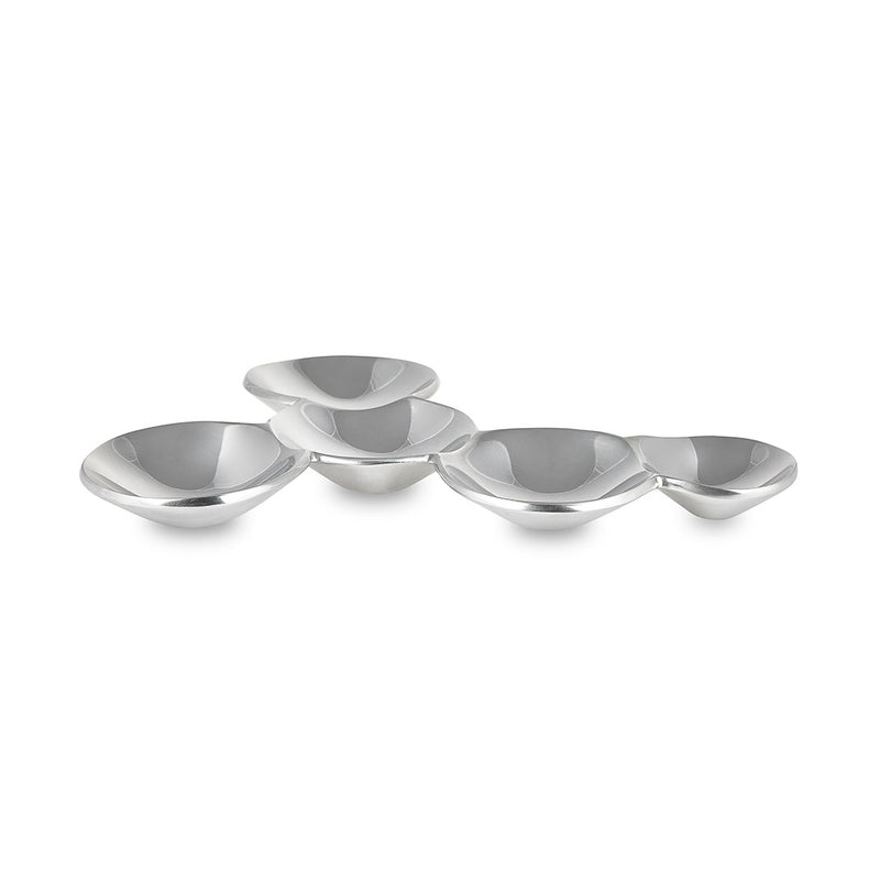 Rivington - Five Compartment Metal Snack Dish