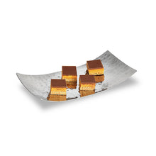 Load image into Gallery viewer, Sispara - Rectangular Hammered Metal Display Tray
