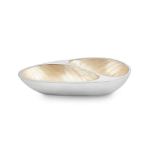 Load image into Gallery viewer, Memel - Cream Enamel Metal Snack Dish
