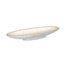 Load image into Gallery viewer, Trebeck - Cream Enamel Metal Snack Dish
