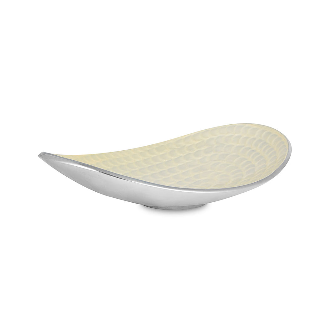 Hamilton - Cream Enamel and Metal Bowl