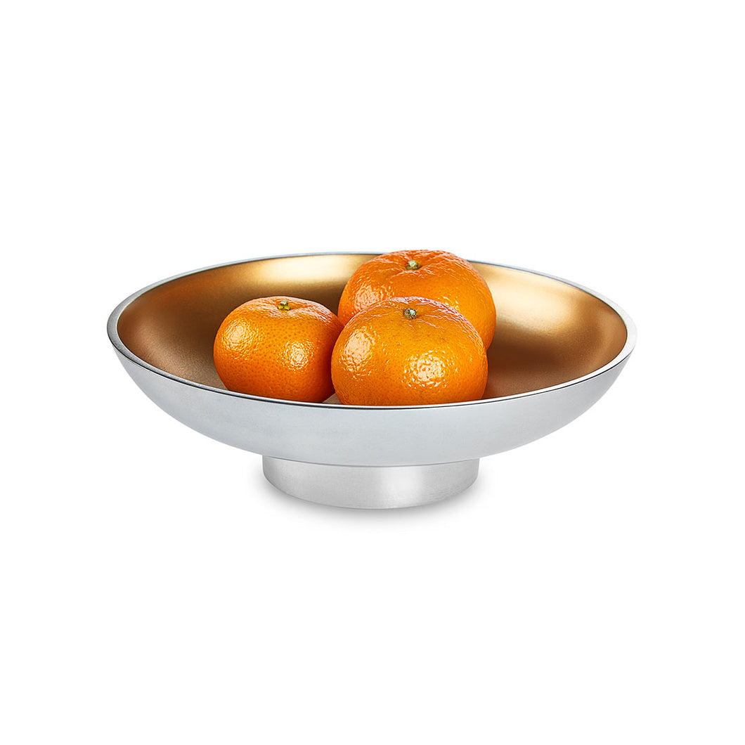 Empress - Small Brushed Gold Fruit Bowl