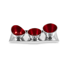 Load image into Gallery viewer, Monza - Three Snack Bowls &amp; Serving Tray
