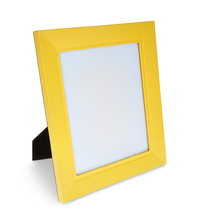 Load image into Gallery viewer, Trafalgar Square - Yellow Faux Leather Photo Frame
