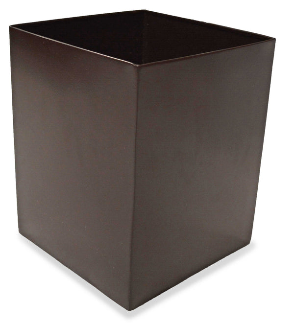 Albion - Antique Copper Brown Metal Waste Bin - Dimensions: 20cm x H25cm