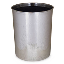Load image into Gallery viewer, Temple - Rice Patterned Metal Waste Bin
