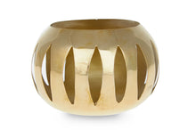 Load image into Gallery viewer, Penfold - Brass Cut Out Candle Holder
