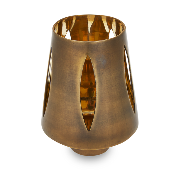 Carnbury - Brass Cut Out Tealight Holder