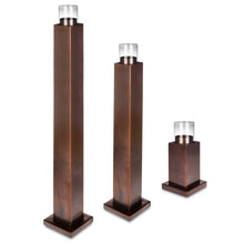Load image into Gallery viewer, Rupert - Antique Copper Tower Candle Holder
