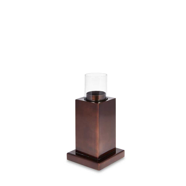 Rupert - Antique Copper Tower Candle Holder