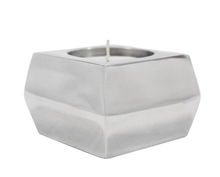 Load image into Gallery viewer, Katherine - Square Polished Metal Candle Holder
