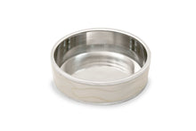 Load image into Gallery viewer, Maida - Cream Enamel &amp; Metal Round Coaster
