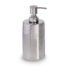 Load image into Gallery viewer, Temple - Patterned Polished Metal Soap Dispenser
