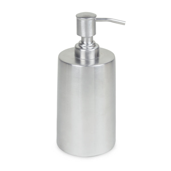 Arnell - Matte Silver Metal Soap Dispenser