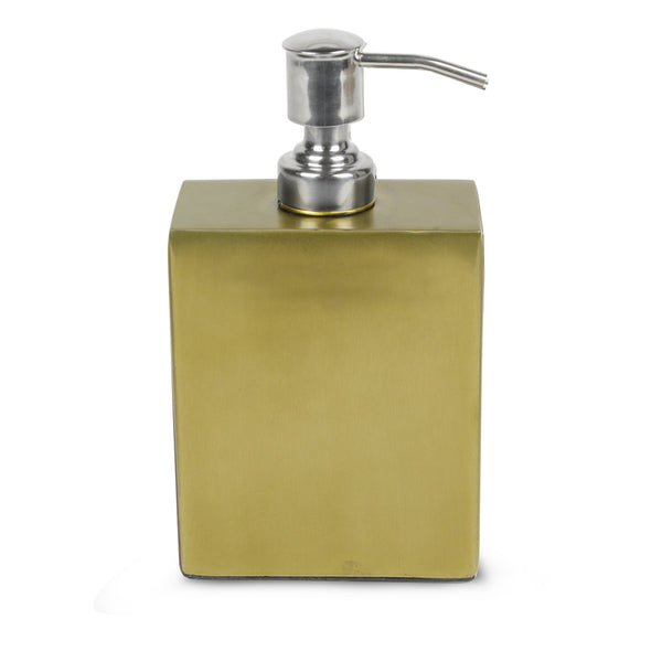 Windsor - Antique Brass and Polished Metal Soap Dispenser