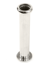 Load image into Gallery viewer, Diana - Single Flower Ribbed Metal Bud Vase
