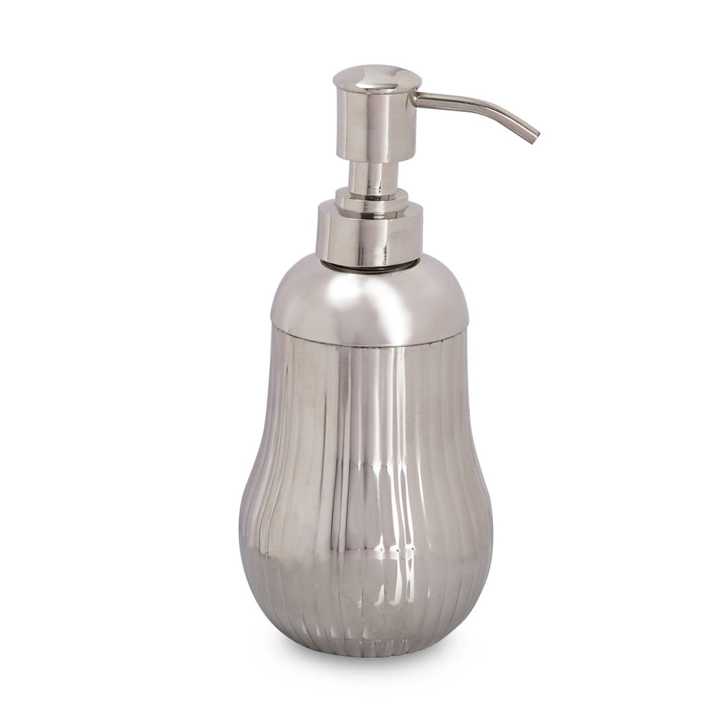 Diana - Ribbed Metal Soap Dispenser