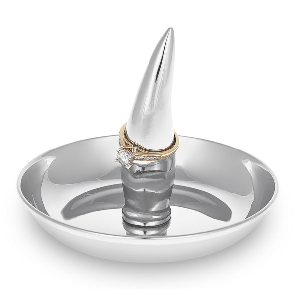 Shard - Polished Metal Ring Holder