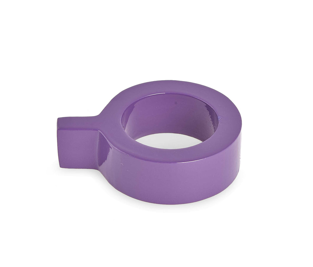 Kensal - Purple Metal Napkin Ring