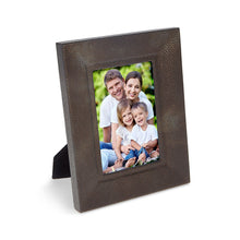 Load image into Gallery viewer, Trafalgar Square - Brown Faux Leather photo frame
