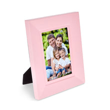 Load image into Gallery viewer, Trafalgar Square - Pink Faux Leather Photo Frame
