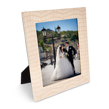 Load image into Gallery viewer, Trafalgar Square  - Crocodile textured Faux Leather Photo Frame
