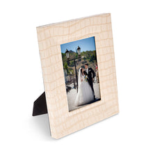 Load image into Gallery viewer, Trafalgar Square  - Crocodile textured Faux Leather Photo Frame
