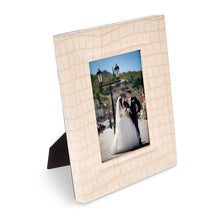 Load image into Gallery viewer, Trafalgar Square  - Crocodile textured Faux Leather Photo Frame

