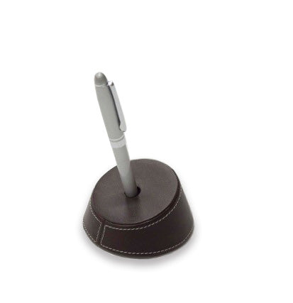 Salvador - Brown Leather Pen Holder