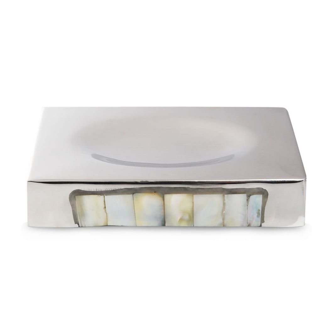 Elizabeth - Square Mother Of Pearl Soap Dish