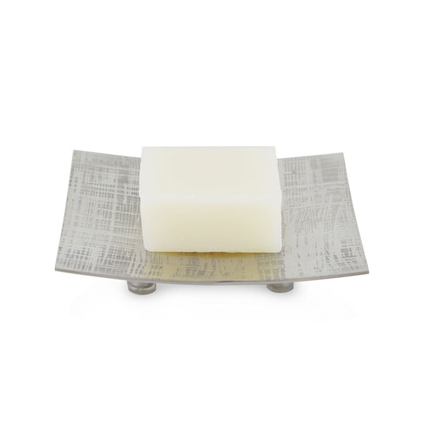 Crosslined – Textured Metal Soap dish