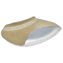 Load image into Gallery viewer, Grosvenor - Curved Oval Metal &amp; Enamel Fruit Bowl
