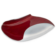 Load image into Gallery viewer, Grosvenor - Curved Oval Metal &amp; Enamel Fruit Bowl
