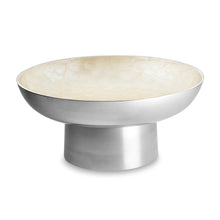 Load image into Gallery viewer, Beaumont - Round Metal &amp; Blue Enamel Fruit Bowl
