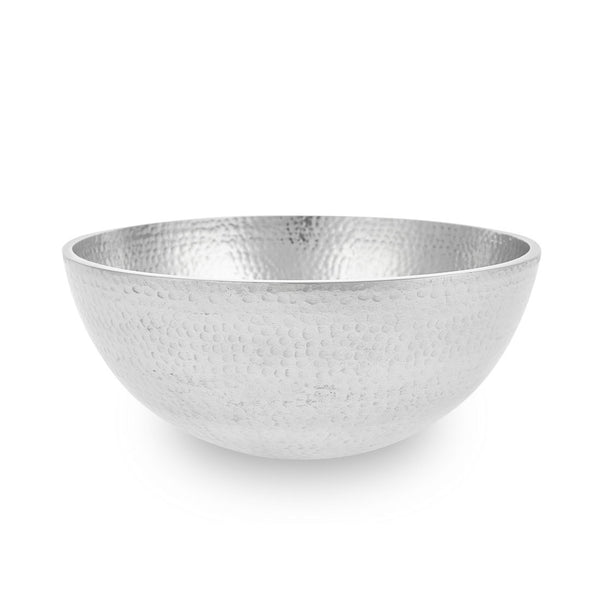 Chiltern Hammered Metal Fruit Bowl Dimensions 35cm x H7cm The