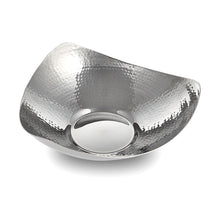 Load image into Gallery viewer, Cavo - Curved Hammered Metal Fruit Bowl
