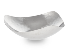 Load image into Gallery viewer, Cavo - Curved Hammered Metal Fruit Bowl
