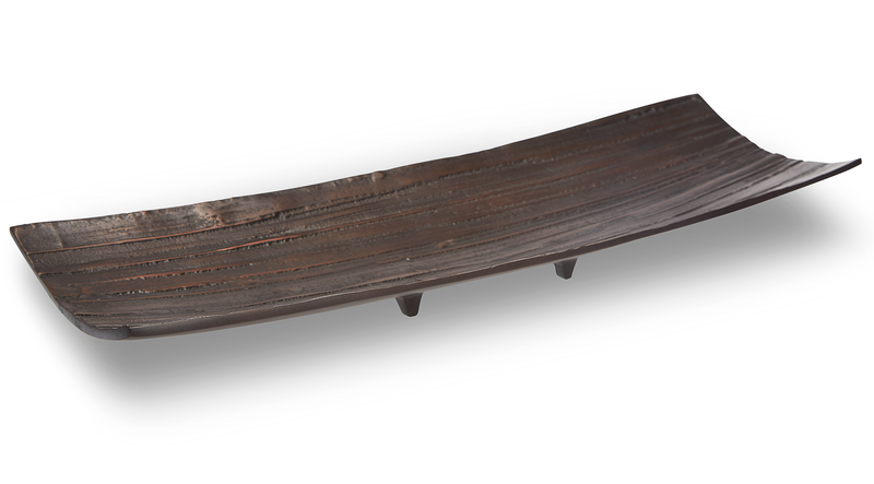 Marylebone - Rectangular Metal Textured Tray
