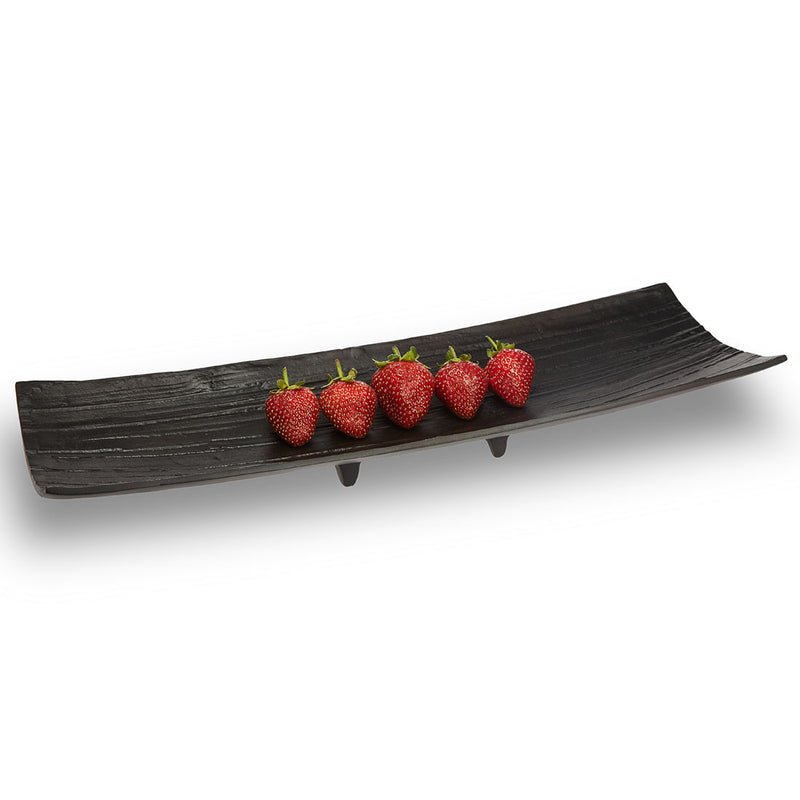 Marylebone - Rectangular Metal Textured Tray
